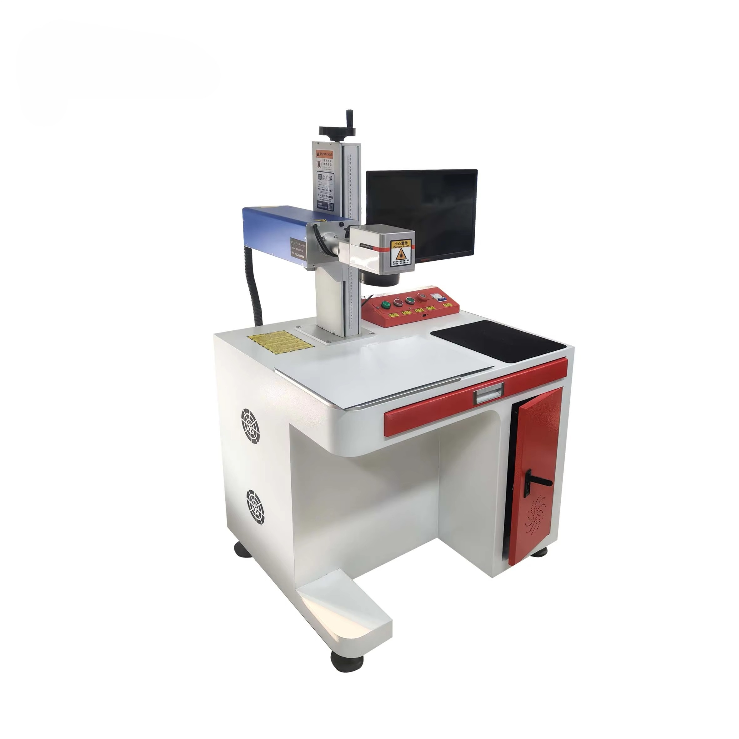 Industrial Laser Printer - 3W 5W CNCレーザー彫刻機 工業用デスクトップ3Dプリンター シリコンゴム対応