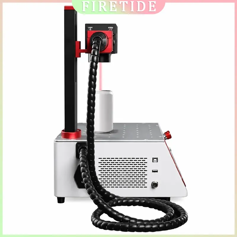 Industrial Laser Printer - ポータブルファイバーレーザーマーキングマシン 20W 30W 50W 100W デスクトップハンドヘルド多機能金属彫刻機