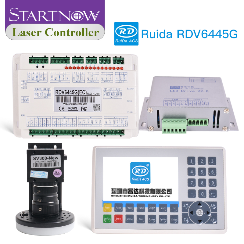 Laser Controller Board - Startow-cd視覚暗視レーザー制御システム,ruida rdv6445g,6442g,レーザー切断,彫刻機,マーク位置機能