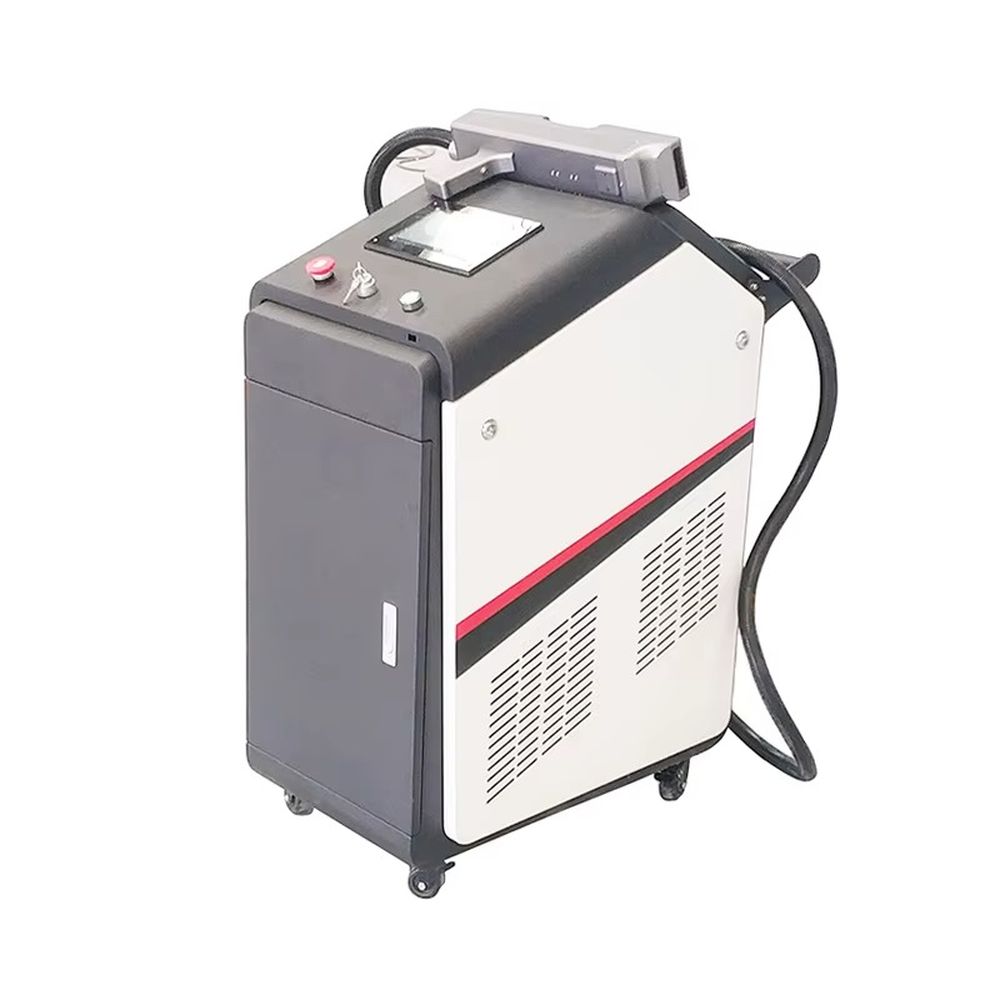 Industrial Laser For Sale - 200W 300W ポータブルハンドヘルドインパルスレーザー洗浄機 工業用金属錆び塗料除去装置 販売中