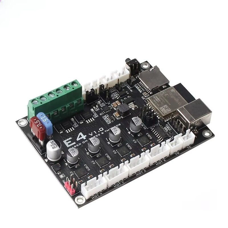 Laser Controller Board - E4 V1.0 3Dプリンターコントロールボード、TMC2209ドライバー搭載ESP32メインボード、DIY CNC用レーザー彫刻機マザーボード