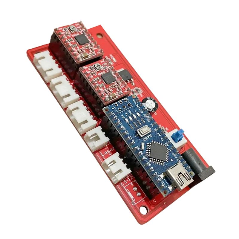 Laser Controller Board - Benbox ソフトウェア レーザー彫刻機 DIY 小型制御ボード Red-DT30