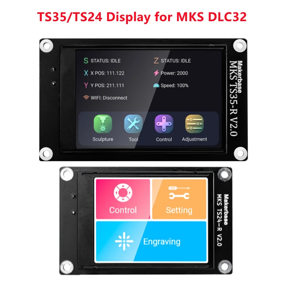 Makerbase-レーザー彫刻機用のmksdlc32 v2 - Laser Controller Board のレビューと価格