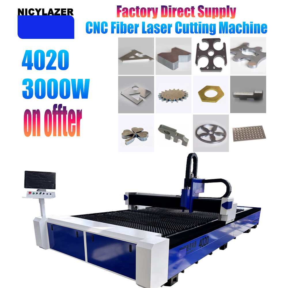 NICYLAZER CNC 3000W 4020 ファイバー - Industrial Laser For Sale のレビューと価格