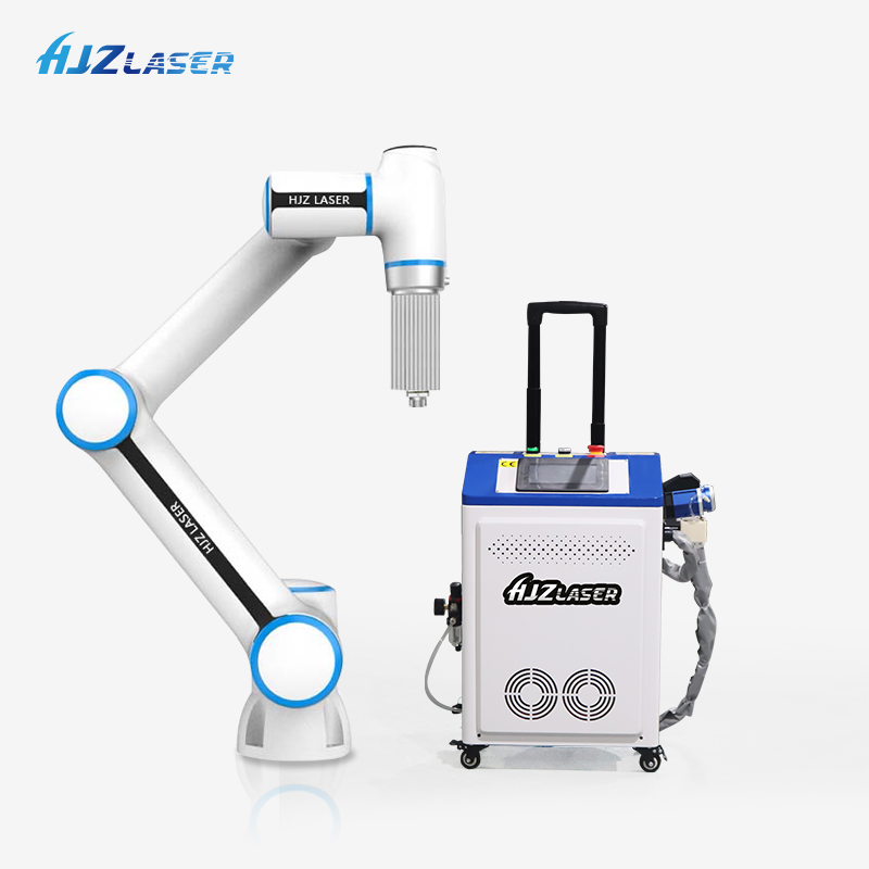 200W 300W自動レーザー洗浄ロボットアーム 6軸ロボッ - Industrial Laser Cleaning Machine Price のレビューと価格