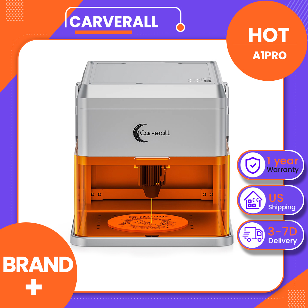 Carverall A1PRO 10Wレーザー彫刻機、HDカ - Industrial Laser Removal のレビューと価格